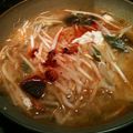 サクラメントの母's cooksnap of when they made 余った皮と餃子で♪餃子スープ♪.