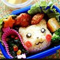 もふもふりんこ's cooksnap of when they made キャラ弁★ピカチュウ.