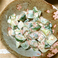 さなもーたん's cooksnap of when they made オクラと胡瓜のマヨ梅和え.