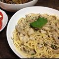 Kichicoの台所's cooksnap of when they made ホタテとシメジのパスタ☆.