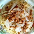 あかまるこ。's cooksnap of when they made 目からウロコ(　°Д°)!の納豆パスタ☆.