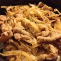 テスラ—大王's cooksnap of when they made 簡単☆はるさめ豚丼.