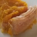 natsumama♪'s cooksnap of when they made かぼちゃパイ.