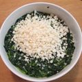 daikanon's cooksnap of when they made モロヘイヤに揚げ玉♡麺つゆで.