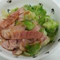 とろままちゃん's cooksnap of when they made ベーコンとレタスのガーリック炒め.