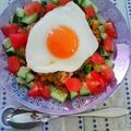 きっぱりんりん's cooksnap of when they made 夏野菜たっぷりナシゴレン.