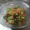 なずきち's cooksnap of when they made 簡単ヘルシー☆オクラ納豆の梅和え.