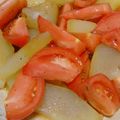 ハムのたいちゃん's cooksnap of when they made 冬瓜とトマトのさっぱりサラダ.