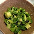 スタージャム's cooksnap of when they made アボカドオクラの塩昆布あえ.