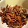 ぼたんひめ's cooksnap of when they made 簡単！舞茸と人参のきんぴら♪.
