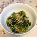 Pu♡Pu's cooksnap of when they made モロヘイヤとオクラのお浸し.