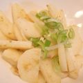 晩酌天国's cooksnap of when they made 大人の♪長芋シャキシャキ炒め.