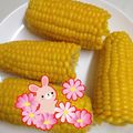 ケロケロ蛙's cooksnap of when they made シワにならない、とうもろこしの茹で方。.