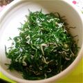 べじたりあーん's cooksnap of when they made おかひじきと油揚げの生姜ポン酢和え.