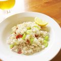 pali's cooksnap of when they made NY風★セロリとドライトマトのライム炒飯.