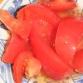 きらり流れ星's cooksnap of when they made 二晩寝かせて～トマトの酢の物☆.