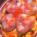 さーやぴ's cooksnap of when they made クリスマスに☆おにぎり型で簡単ちらし寿司.