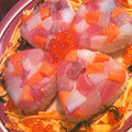 さーやぴ's cooksnap of when they made クリスマスに☆おにぎり型で簡単ちらし寿司.