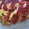 チェガンちゃみ's cooksnap of when they made ＊にんじんピラフのオムライス＊.