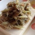 yossy0408's cooksnap of when they made 大好な方向き、みょうがてんこ盛り豆腐。.