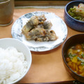 うめぼしぴんく's cooksnap of when they made **イワシの梅しそ巻き揚げ**.