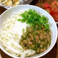 麻's cooksnap of when they made 我が家のぶっかけうどん♪.