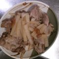 ばたかっぷ☆'s cooksnap of when they made 豚肉と大根の蒸し焼き＊梅ソース.