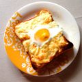 ねむ✿たん's cooksnap of when they made とろりんエッグチーズトースト.