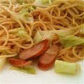峻くんママ's cooksnap of when they made キャベツとウインナーの和風パスタ.