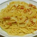 ネコの母's cooksnap of when they made ミルクカレーパスタ～10分で簡単♪.