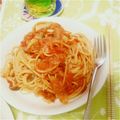 もんだー's cooksnap of when they made ☆簡単☆ツナトマトパスタ.