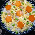 バウンド's cooksnap of when they made 簡単✿誕生日にちらし寿司.