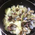 ayuha21's cooksnap of when they made あさりと春キャベツのガーリック蒸し.