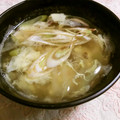 快くん's cooksnap of when they made Ｗ長ねぎのかき玉汁.