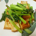 shibasaya's cooksnap of when they made ヘルシー☆厚揚げと青梗菜の中華風炒め.