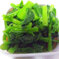 jiya's cooksnap of when they made 超簡単！つるむらさきのおひたし.