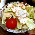 ★☆ちかひめ☆★'s cooksnap of when they made キャベツとハムのヨーグルトサラダ.
