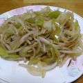 単！！'s cooksnap of when they made もやしの生姜ポン酢炒め.