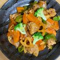 ちくぞーの妻's cooksnap of when they made 豚こま（薄切り）を丸めた揚げない本格酢豚.