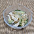 朔耶's cooksnap of when they made くらげとキュウリの酢の物＊中華くらげ＊.
