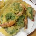 ＊ＭＩＮＡＭＩ＊'s cooksnap of when they made 大葉と海老の天ぷら.