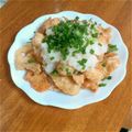 ♡ゆとり♡'s cooksnap of when they made とりムネ肉のガッツリ☆ネギおろし～.