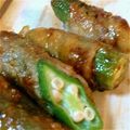 ちーるちゃん's cooksnap of when they made オクラの豚肉巻き.