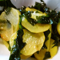 alpage's cooksnap of when they made もう一品、ジャガイモとわかめの炒め物.