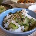 ルロワ・モワ's cooksnap of when they made 夏にぴったり！わかめとキュウリの混ぜご飯.