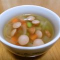 にきけん's cooksnap of when they made ＊ころころお豆と野菜のヘルシースープ＊.