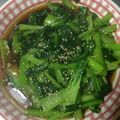佐々木蒼潤's cooksnap of when they made 小松菜のオイスター炒め.