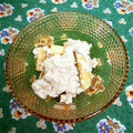 ノトさん's cooksnap of when they made 秋です。女性に人気！さつま芋と梨の白あえ.