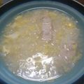 ほもい's cooksnap of when they made ささ身とネギのお粥.