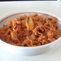 りなりょー's cooksnap of when they made 豚肉キムチ♪レタスで巻いちゃう！？.
